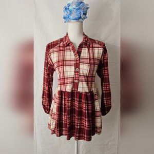 ABOVE and BEYOND Peplum Top